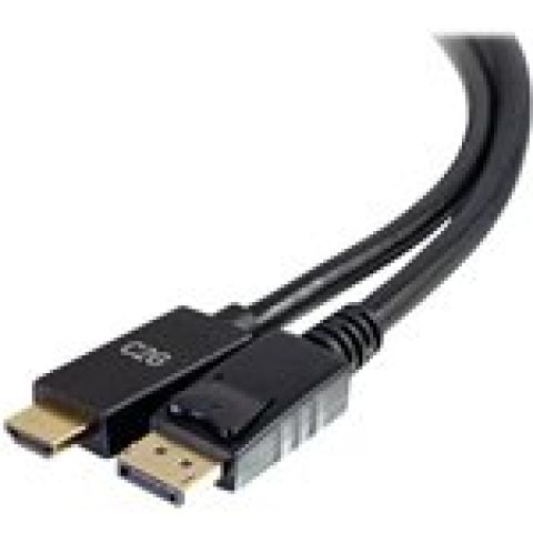 C2G 10ft DisplayPort Male to HDMI Male Passive Adapter Cable