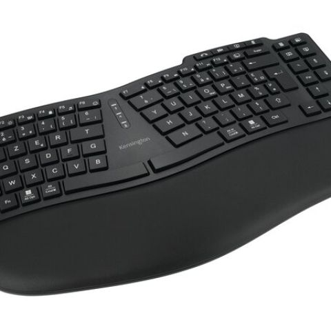 Kensington Pro Fit Ergo KB675 EQ TKL clavier maison/bureau USB + RF Wireless + Bluetooth AZERTY Français Noir