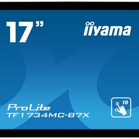 iiyama ProLite TF1734MC-B7X moniteur à écran tactile 43,2 cm (17") 1280 x 1024 pixels Noir