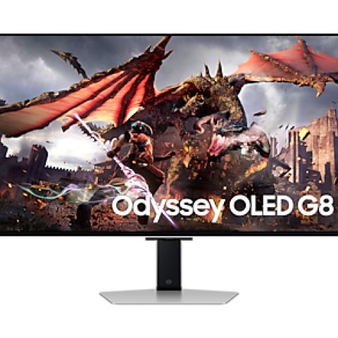 Samsung Odyssey OLED G8 G80SD écran plat de PC 81,3 cm (32") 3840 x 2160 pixels 4K Ultra HD Argent