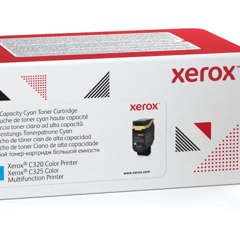 Xerox Cartouche de toner Cyan de Grande capacité Imprimante couleur ® C320?/?multifonctions ® C325 (5500 pages) - 006R04828