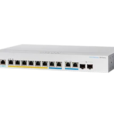 CBS350 Géré L3 2.5G Ethernet (100/1000/2500) Connexion Ethernet, supportant l'alimentation via ce port (PoE) 1U Noir, Gris