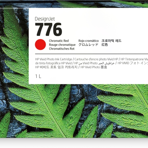 776 Cartouche d’encre rouge chromatique - 1 litre