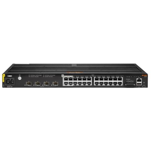 Aruba 4100i Géré L2 Gigabit Ethernet (10/100/1000) Connexion Ethernet, supportant l'alimentation via ce port (PoE) 1U Noir