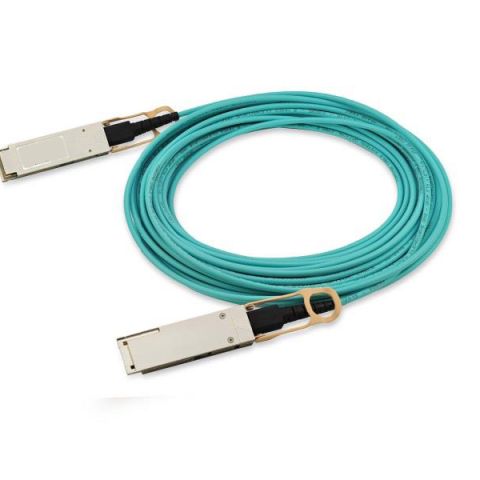 Aruba 100G QSFP28 TO QSFP28 15M AOC PL-NV câble InfiniBand et à fibres optiques Couleur menthe