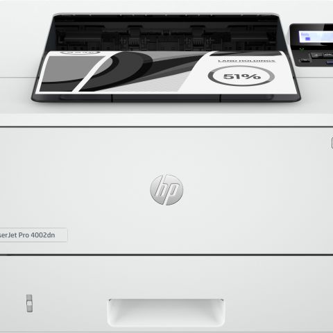 HP LaserJet Pro Imprimante 4002dn, Imprimer, Impression recto-verso. Vitesses de première page imprimée. Éco-énergétique. Taille compacte. Sécurité renforcée