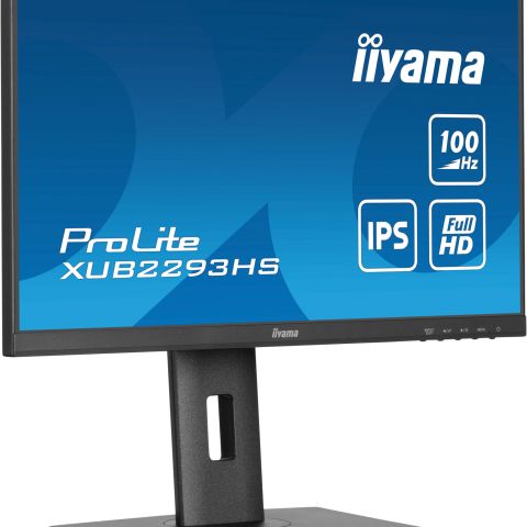 iiyama ProLite XUB2293HS-B6 écran plat de PC 54,6 cm (21.5") 1920 x 1080 pixels Full HD LED Noir