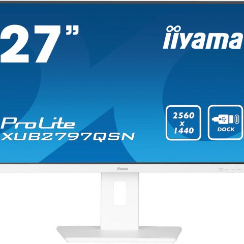 iiyama ProLite XUB2797QSN-W1 écran plat de PC 68,6 cm (27") 1920 x 1080 pixels Full HD LED Blanc