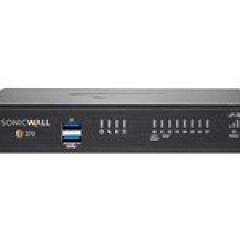 SonicWall TZ370 - Advanced Edition - security appliance - GigE - Secure Upgrade Plus Program (3 years option) - desktop