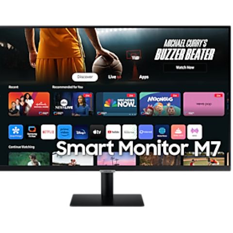 Samsung Smart Monitor M7 M70D écran plat de PC 81,3 cm (32") 3840 x 2160 pixels 4K Ultra HD LED Noir
