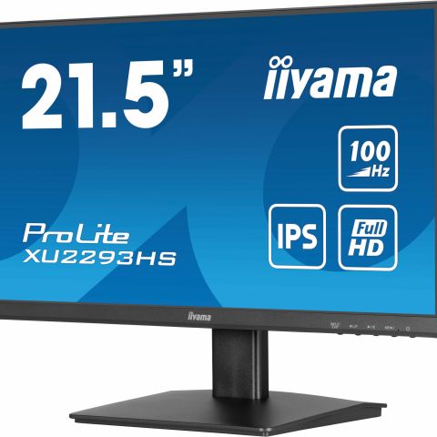 iiyama ProLite XU2293HS-B6 écran plat de PC 54,6 cm (21.5") 1920 x 1080 pixels Full HD LED Noir