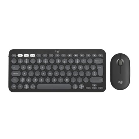 Logitech Pebble 2 Combo clavier Souris incluse Universel RF sans fil + Bluetooth AZERTY Français Graphite