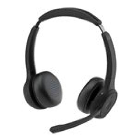 Cisco HS-WL-721Q-BUNA-C écouteur/casque Sans fil Arceau Bureau/Centre d'appels Bluetooth Noir