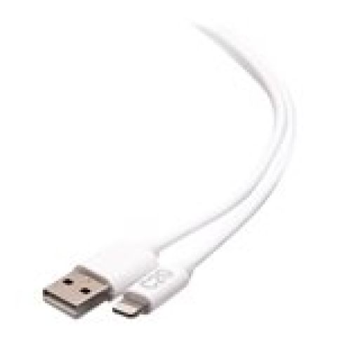 10ft/3m USB A to Lightning Cable White