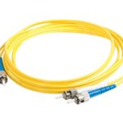 C2G ST-ST 9/125 OS1 Duplex Singlemode PVC Fiber Optic Cable (LSZH)